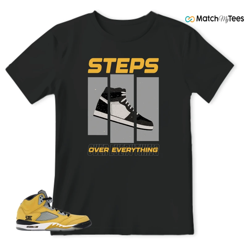 NIKE AIR JORDAN 5 TOKYO 23 SNEAKER Matching Tees t-shirt