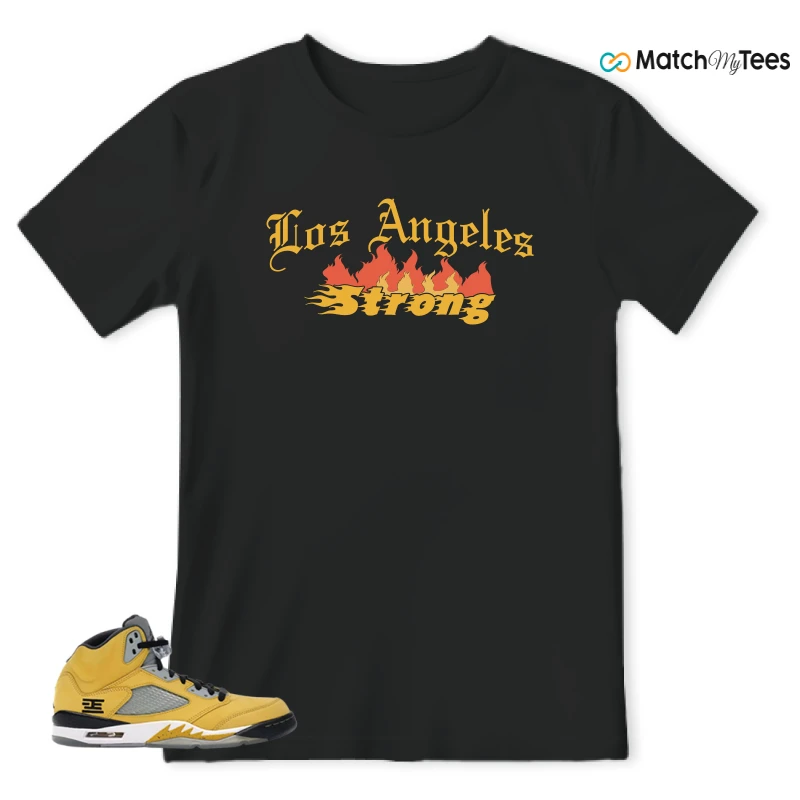 NIKE AIR JORDAN 5 TOKYO 23 SNEAKER Matching Tees t-shirt