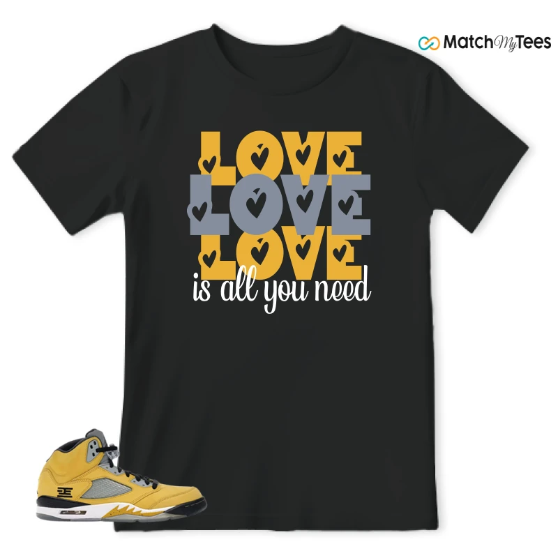 NIKE AIR JORDAN 5 TOKYO 23 SNEAKER Matching Tees t-shirt