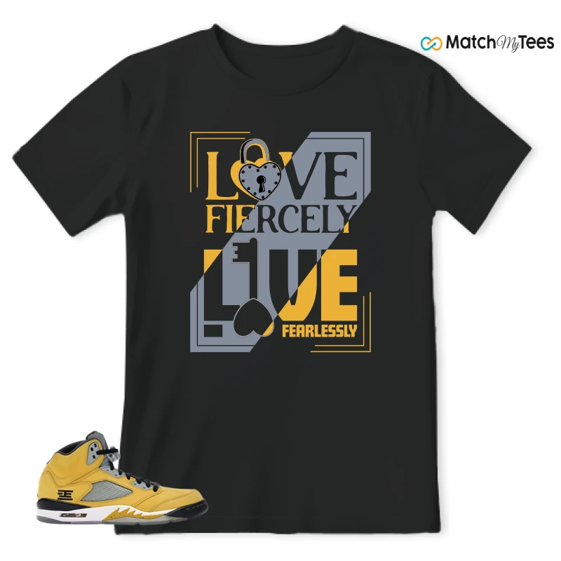 NIKE AIR JORDAN 5 TOKYO 23 SNEAKER Matching Tees t-shirt