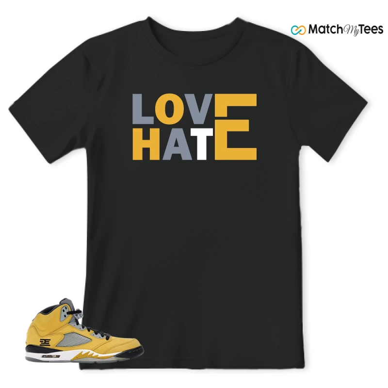 NIKE AIR JORDAN 5 TOKYO 23 SNEAKER Matching Tees t-shirt