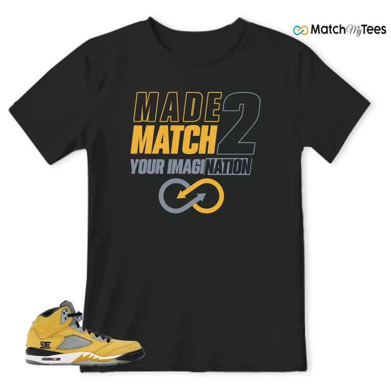 NIKE AIR JORDAN 5 TOKYO 23 SNEAKER Matching Tees t-shirt