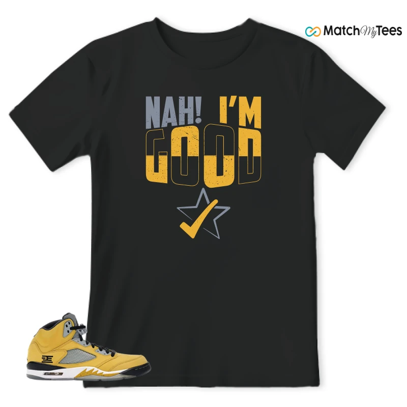NIKE AIR JORDAN 5 TOKYO 23 SNEAKER Matching Tees t-shirt