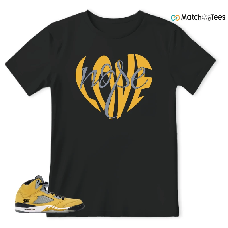 NIKE AIR JORDAN 5 TOKYO 23 SNEAKER Matching Tees t-shirt