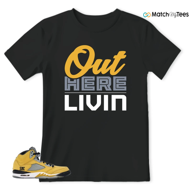 NIKE AIR JORDAN 5 TOKYO 23 SNEAKER Matching Tees t-shirt