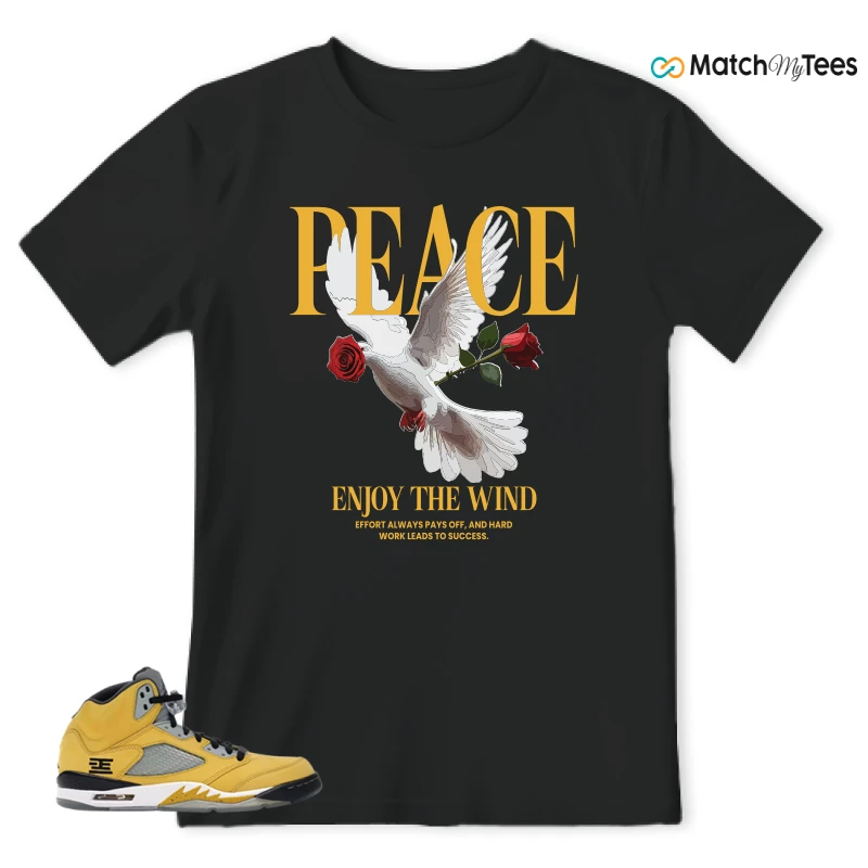 NIKE AIR JORDAN 5 TOKYO 23 SNEAKER Matching Tees t-shirt