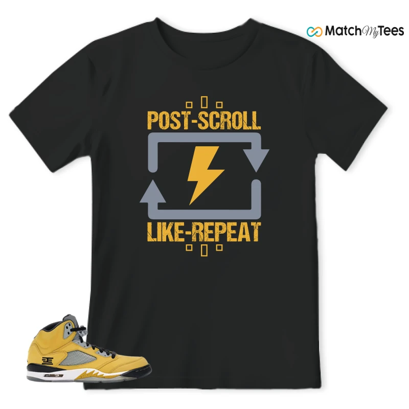 NIKE AIR JORDAN 5 TOKYO 23 SNEAKER Matching Tees t-shirt