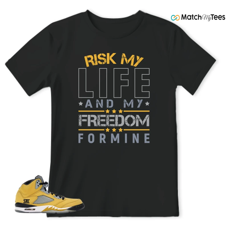 NIKE AIR JORDAN 5 TOKYO 23 SNEAKER Matching Tees t-shirt
