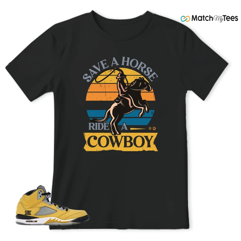 NIKE AIR JORDAN 5 TOKYO 23 SNEAKER Matching Tees t-shirt