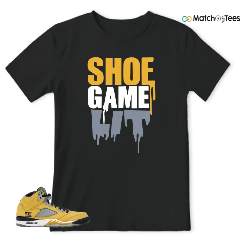 NIKE AIR JORDAN 5 TOKYO 23 SNEAKER Matching Tees t-shirt