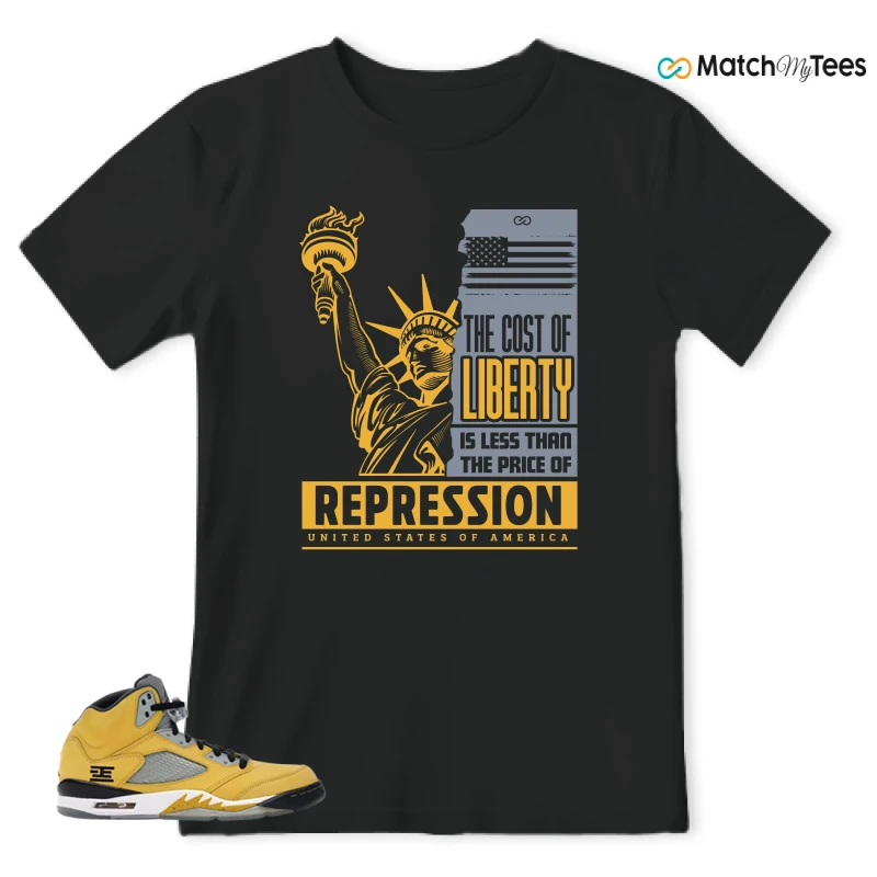 NIKE AIR JORDAN 5 TOKYO 23 SNEAKER Matching Tees t-shirt
