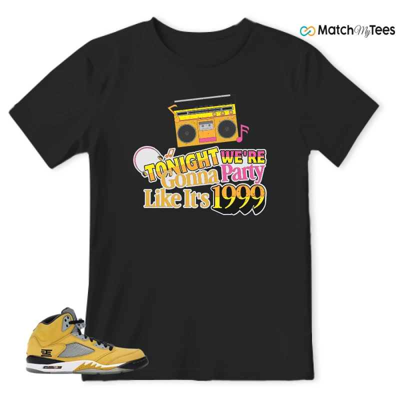 NIKE AIR JORDAN 5 TOKYO 23 SNEAKER Matching Tees t-shirt
