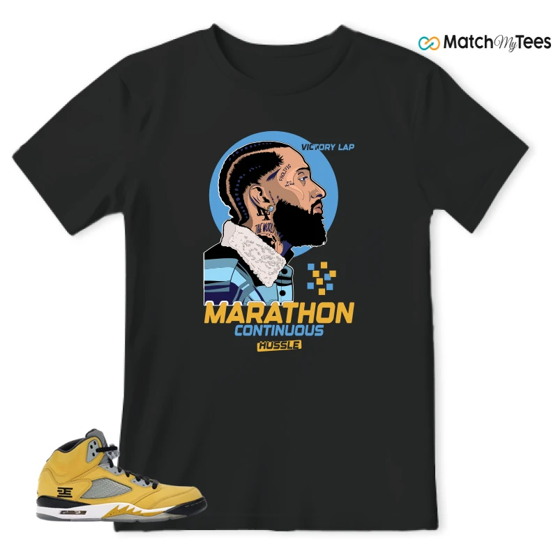 NIKE AIR JORDAN 5 TOKYO 23 SNEAKER Matching Tees t-shirt