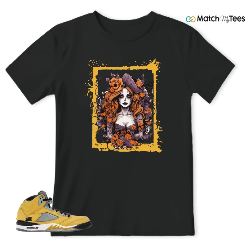 NIKE AIR JORDAN 5 TOKYO 23 SNEAKER Matching Tees t-shirt