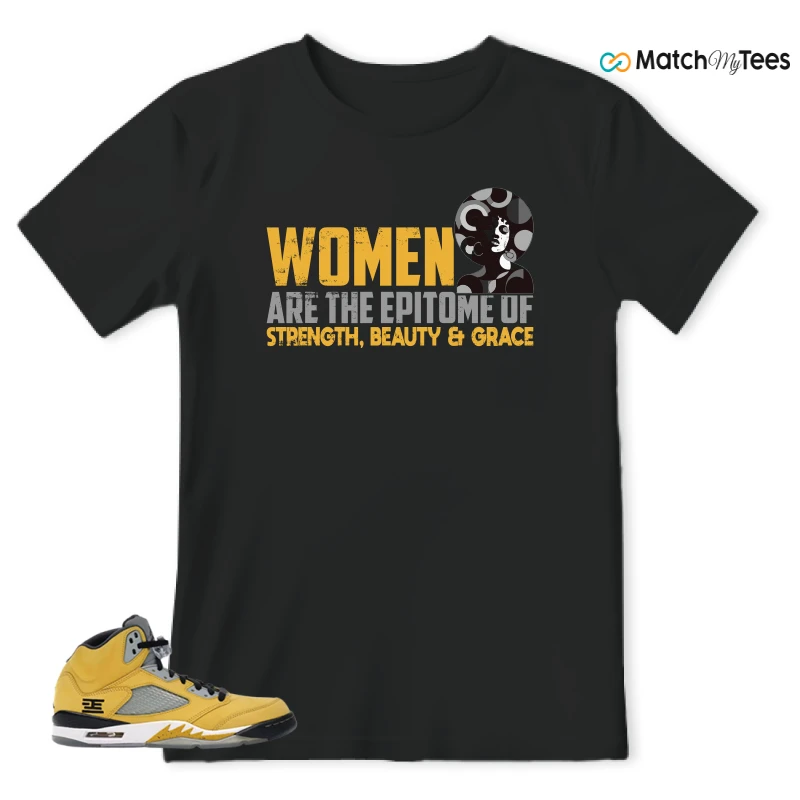 NIKE AIR JORDAN 5 TOKYO 23 SNEAKER Matching Tees t-shirt