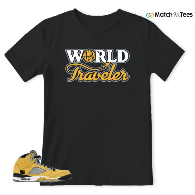 NIKE AIR JORDAN 5 TOKYO 23 SNEAKER Matching Tees t-shirt