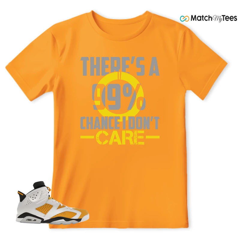 NIKE AIR JORDAN 6 YELLOW OCHRE SNEAKER Matching Tees t-shirt