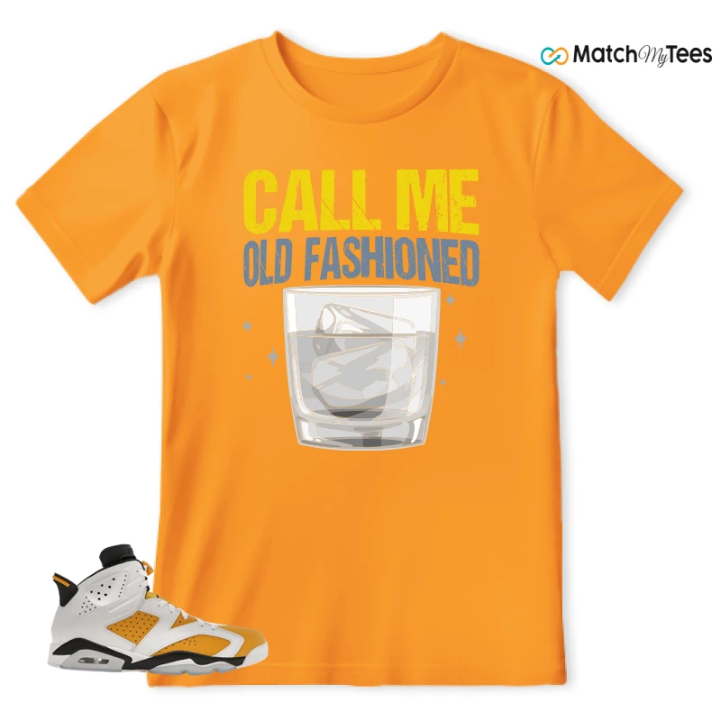 NIKE AIR JORDAN 6 YELLOW OCHRE SNEAKER Matching Tees t-shirt