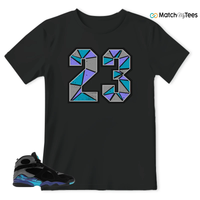 NIKE AIR JORDAN 8 AQUA SNEAKER Matching Tees t-shirt
