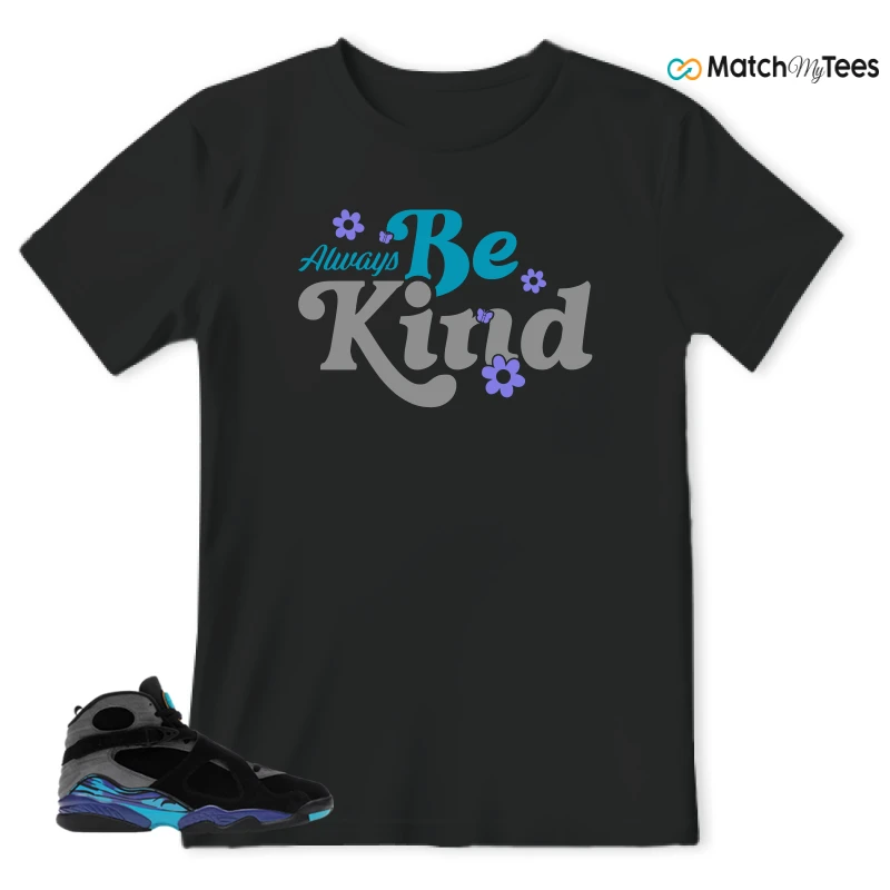 NIKE AIR JORDAN 8 AQUA SNEAKER Matching Tees t-shirt