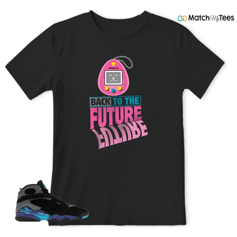 NIKE AIR JORDAN 8 AQUA SNEAKER Matching Tees t-shirt