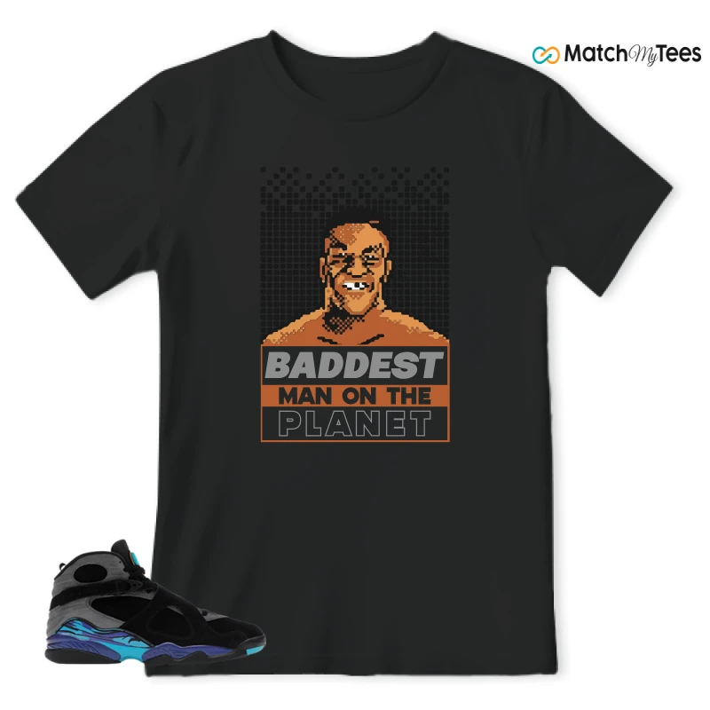 NIKE AIR JORDAN 8 AQUA SNEAKER Matching Tees t-shirt