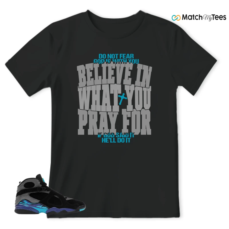 NIKE AIR JORDAN 8 AQUA SNEAKER Matching Tees t-shirt