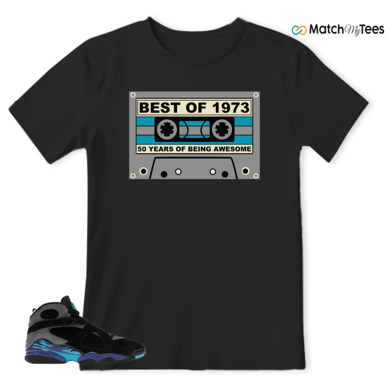 NIKE AIR JORDAN 8 AQUA SNEAKER Matching Tees t-shirt