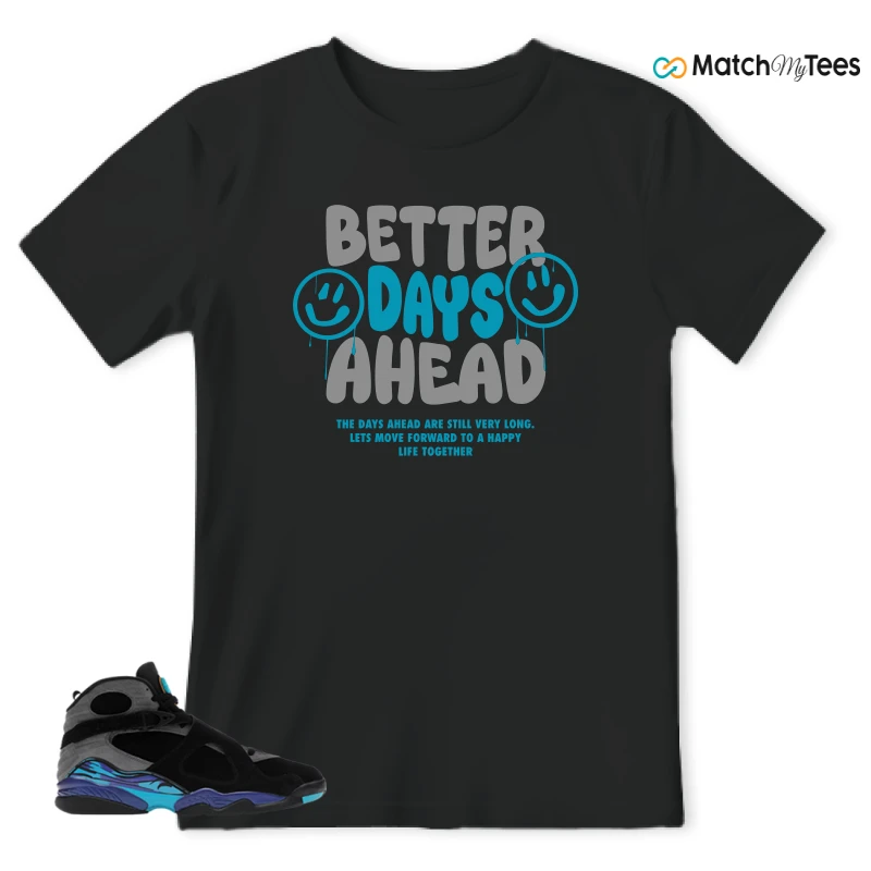 NIKE AIR JORDAN 8 AQUA SNEAKER Matching Tees t-shirt