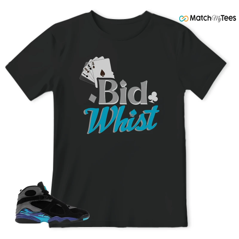 NIKE AIR JORDAN 8 AQUA SNEAKER Matching Tees t-shirt