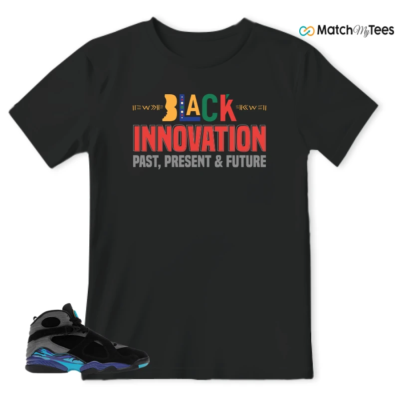 NIKE AIR JORDAN 8 AQUA SNEAKER Matching Tees t-shirt