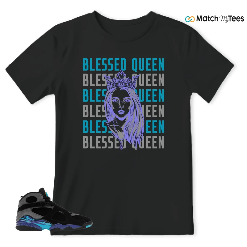 NIKE AIR JORDAN 8 AQUA SNEAKER Matching Tees t-shirt