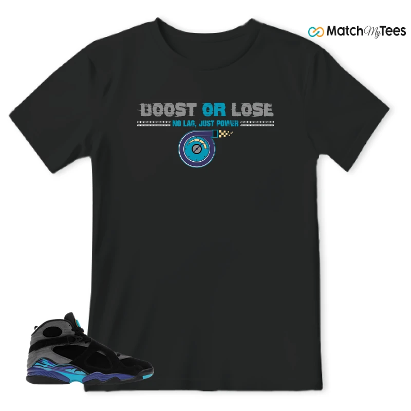 NIKE AIR JORDAN 8 AQUA SNEAKER Matching Tees t-shirt