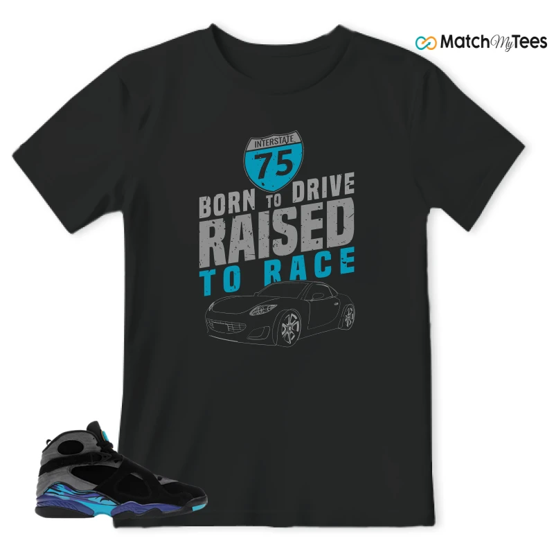 NIKE AIR JORDAN 8 AQUA SNEAKER Matching Tees t-shirt