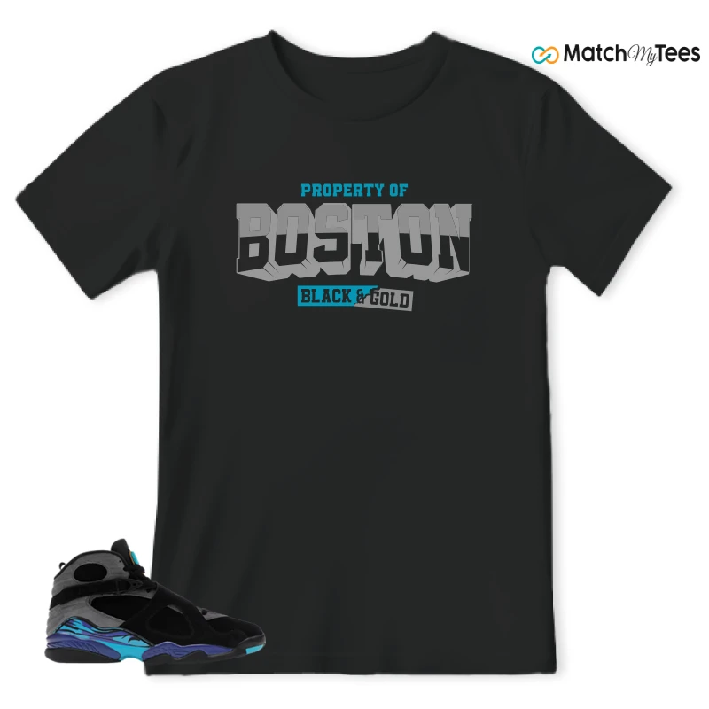 NIKE AIR JORDAN 8 AQUA SNEAKER Matching Tees t-shirt