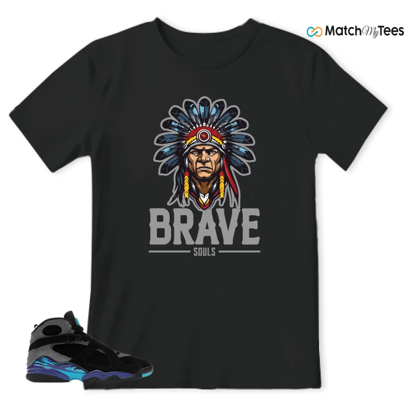NIKE AIR JORDAN 8 AQUA SNEAKER Matching Tees t-shirt