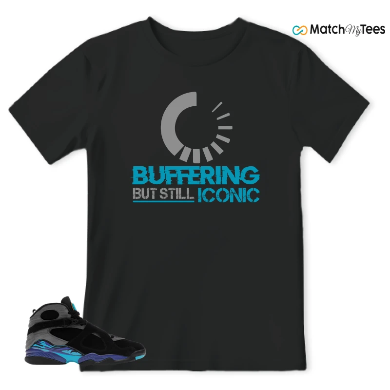 NIKE AIR JORDAN 8 AQUA SNEAKER Matching Tees t-shirt