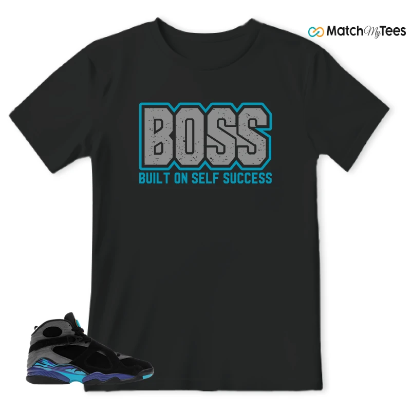 NIKE AIR JORDAN 8 AQUA SNEAKER Matching Tees t-shirt