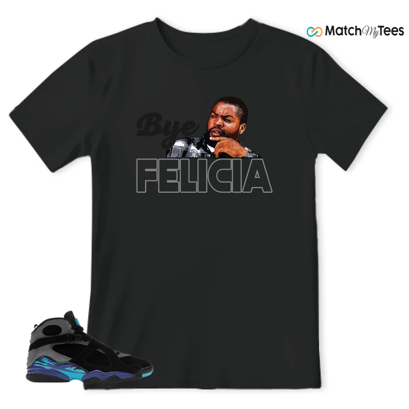 NIKE AIR JORDAN 8 AQUA SNEAKER Matching Tees t-shirt