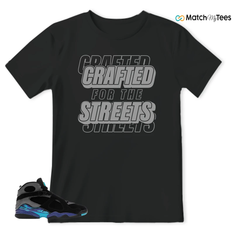 NIKE AIR JORDAN 8 AQUA SNEAKER Matching Tees t-shirt