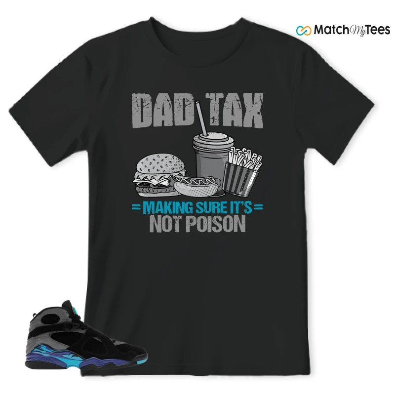 NIKE AIR JORDAN 8 AQUA SNEAKER Matching Tees t-shirt
