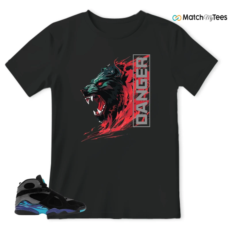 NIKE AIR JORDAN 8 AQUA SNEAKER Matching Tees t-shirt