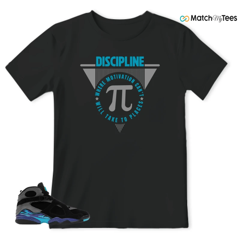 NIKE AIR JORDAN 8 AQUA SNEAKER Matching Tees t-shirt