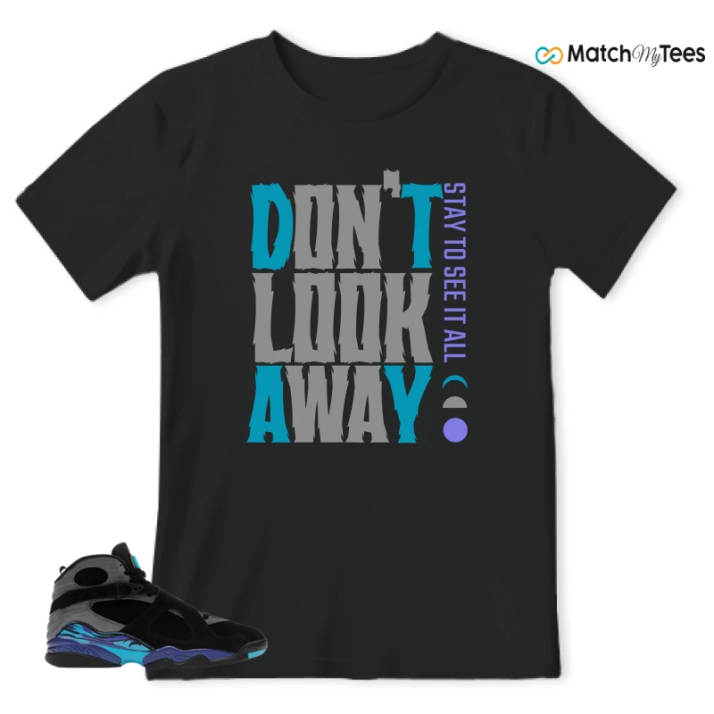 NIKE AIR JORDAN 8 AQUA SNEAKER Matching Tees t-shirt