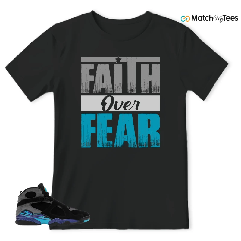NIKE AIR JORDAN 8 AQUA SNEAKER Matching Tees t-shirt
