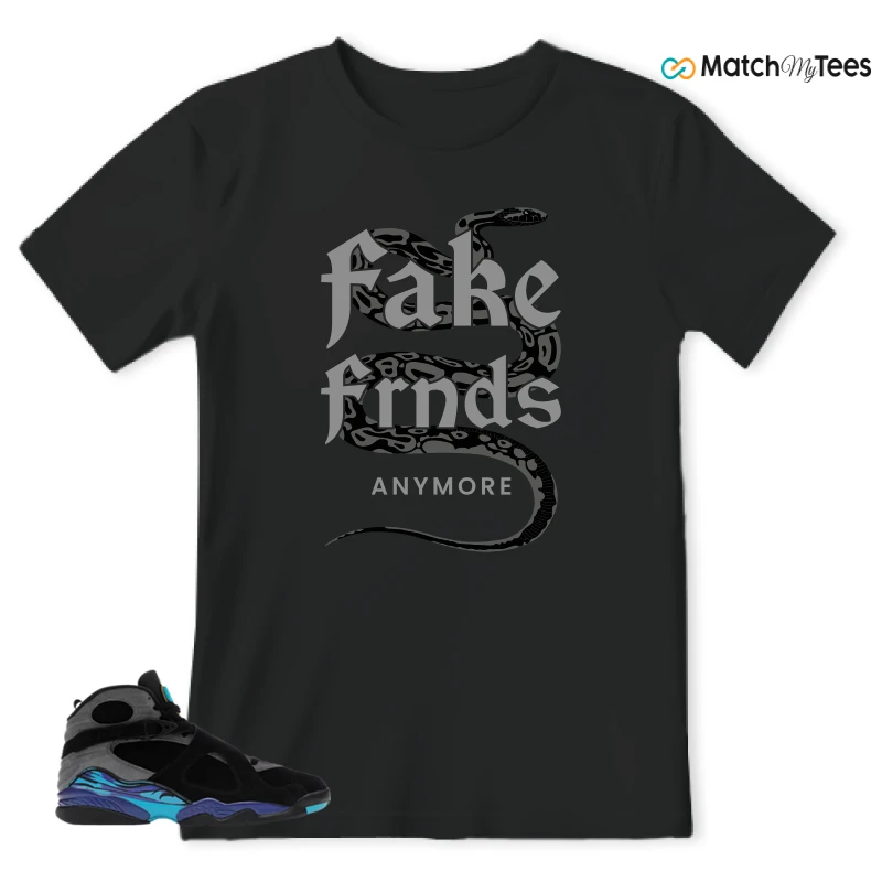 NIKE AIR JORDAN 8 AQUA SNEAKER Matching Tees t-shirt