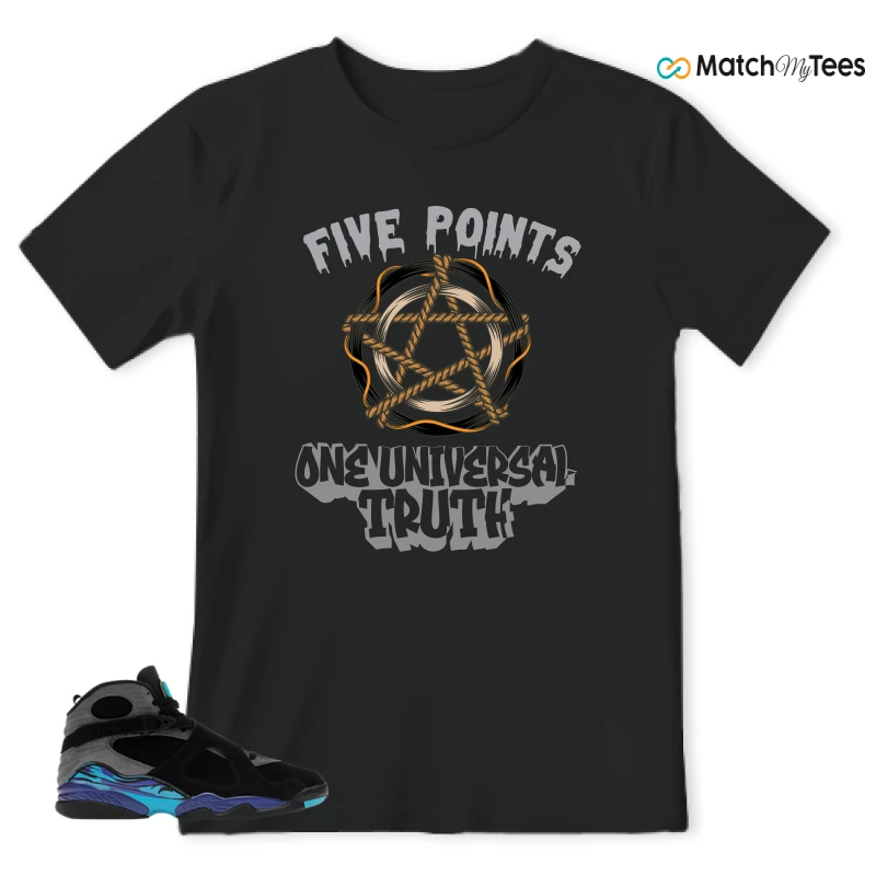 NIKE AIR JORDAN 8 AQUA SNEAKER Matching Tees t-shirt