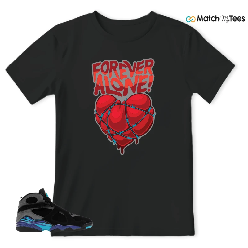 NIKE AIR JORDAN 8 AQUA SNEAKER Matching Tees t-shirt