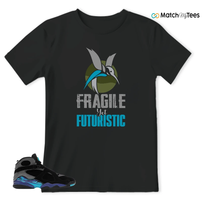 NIKE AIR JORDAN 8 AQUA SNEAKER Matching Tees t-shirt
