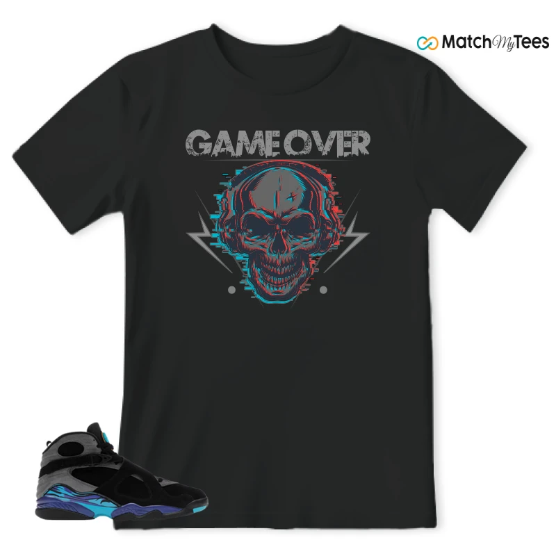 NIKE AIR JORDAN 8 AQUA SNEAKER Matching Tees t-shirt